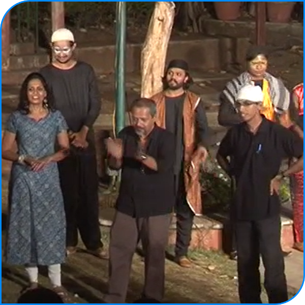 Picture of  A play: 'Kafila', directed by Sunil Shanbag