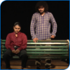 Picture of A Play 'Zoo story' directed by Niranjan Pednekar and enacted by Aishwarya Sangle and Prathamesh Gurav (Students of MA1) in Marathi 